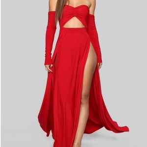 Fashion Nova Red Dress